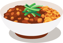 麻醬麵、炸醬麵